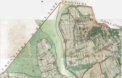 Karte von Santvliet